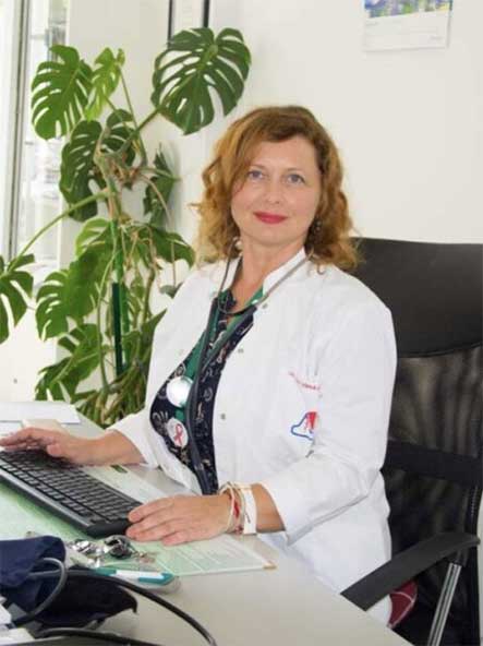 Prim.dr Slađana Cvijanović Benke Specijalista porodične medicine i ultrasoničar